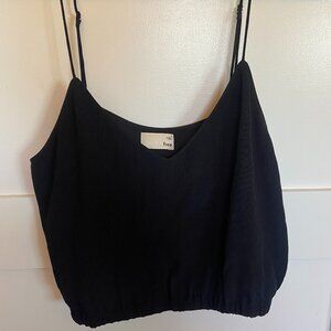 Wilfred free black crop top